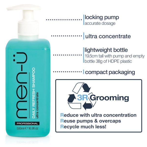 Daily Refresh Shampoo 500ml - Image 4